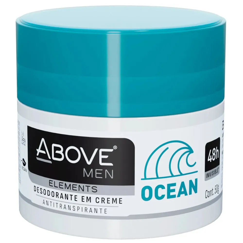 DESOD ABOVE MEN CREME POTE OCEAN 50G