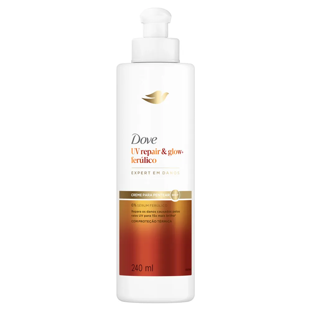 CREME DOVE PENTEAR UV REPAIR GLOW + FERULICO 240ML