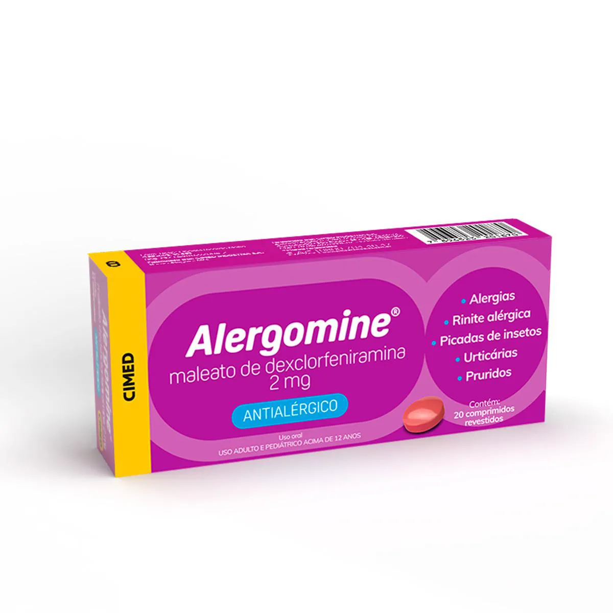ALERGOMINE 2 MG 20COMP REV