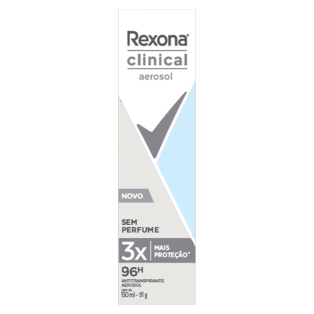 DESOD AERO REXONA CLINICAL S/PERF 150ML