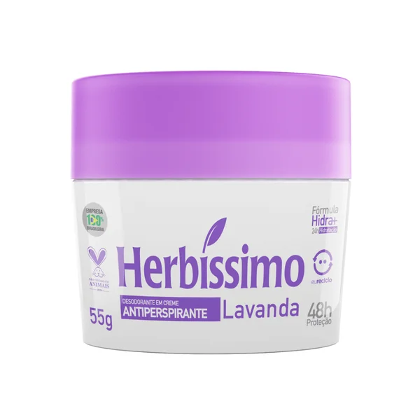 DESOD HERBISSIMO LAVANDA CREME 55G