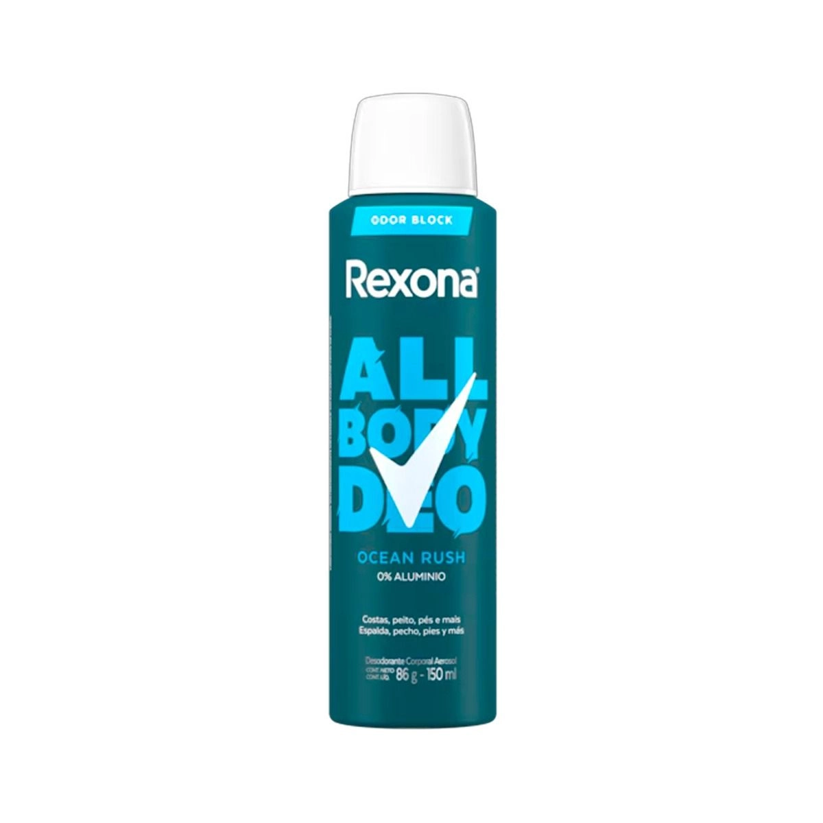 DESOD REXONA AERO ALL BODY DEO OCEAN RUSH 150ML