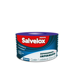 ESPARADRAPO SALVELOX BRANCO 2,5X4,5CM
