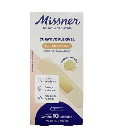 CURATIVO FLEXIVEL BEGE 10UND MISSNER