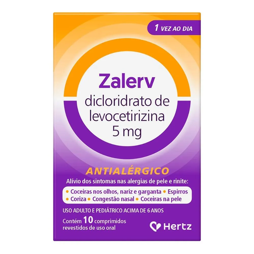 ZALERV 5MG 10CPR