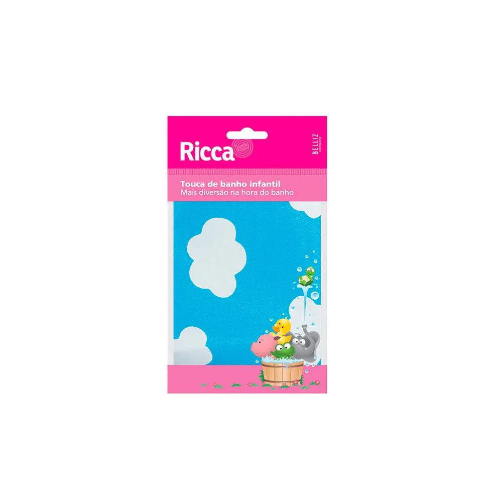 TOUCA DE BANHO RICCA INFANTIL 1UN