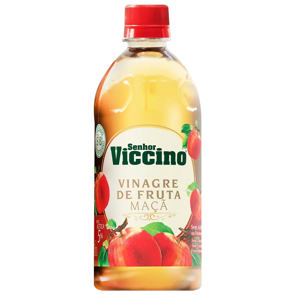VINAGRE DE MACA 5% VICCINO 500ML