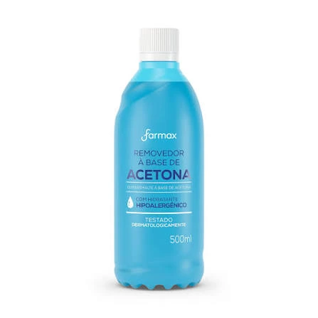 ACETONA FARMAX C/ 500ML