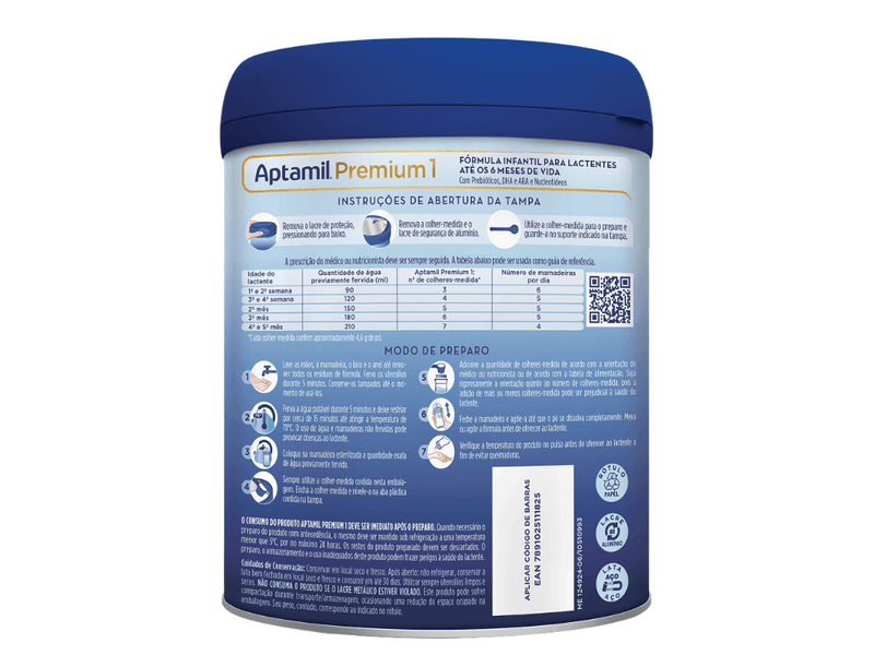 APTAMIL PREMIUM 1 800G - foto 3