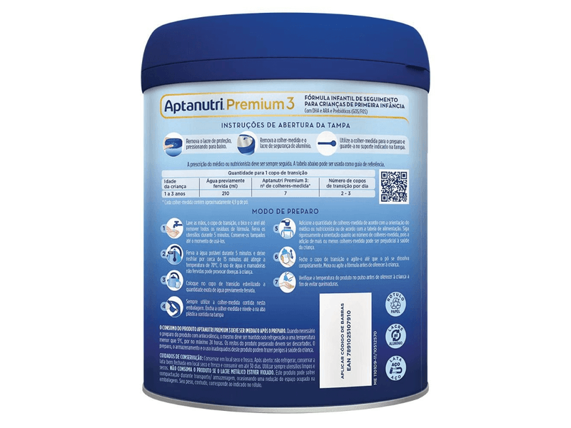 APTANUTRI PREMIUM 3 800G - foto 2