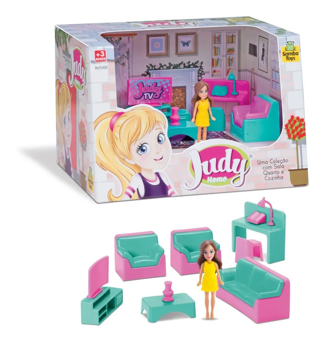 CASINHA DE BONECA - COZINHA C/BONECA