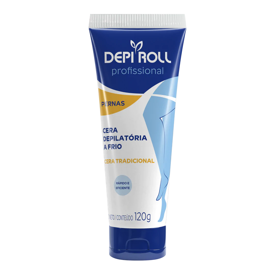 CERA DEPILATORIA DEPI ROLL FRIA 120G BISNAGA