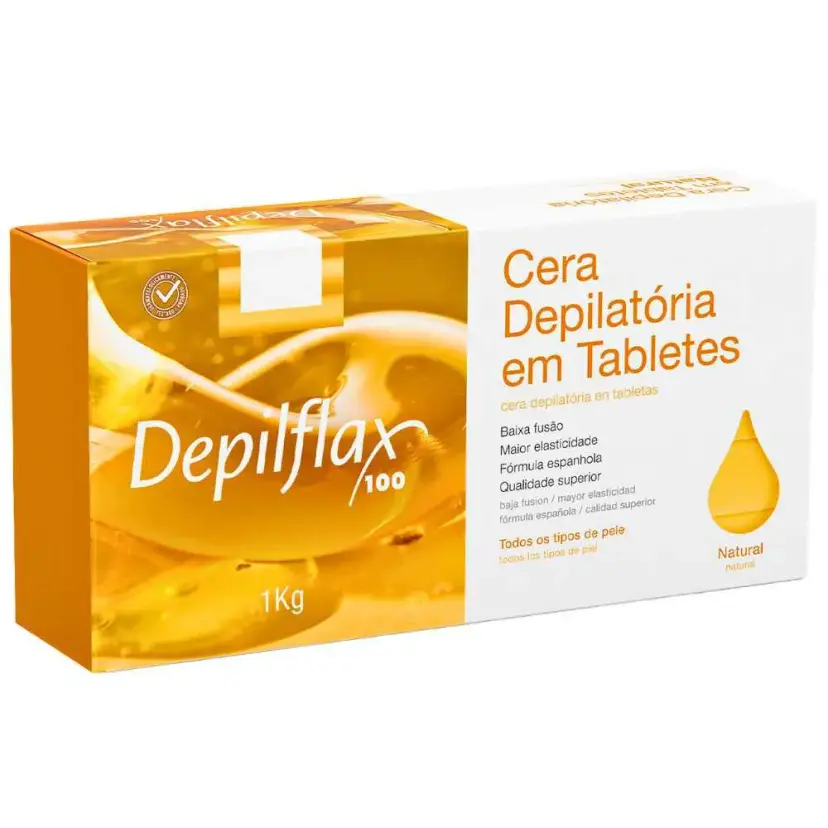 CERA DEPILFLAX TABLET NATURAL 1KG