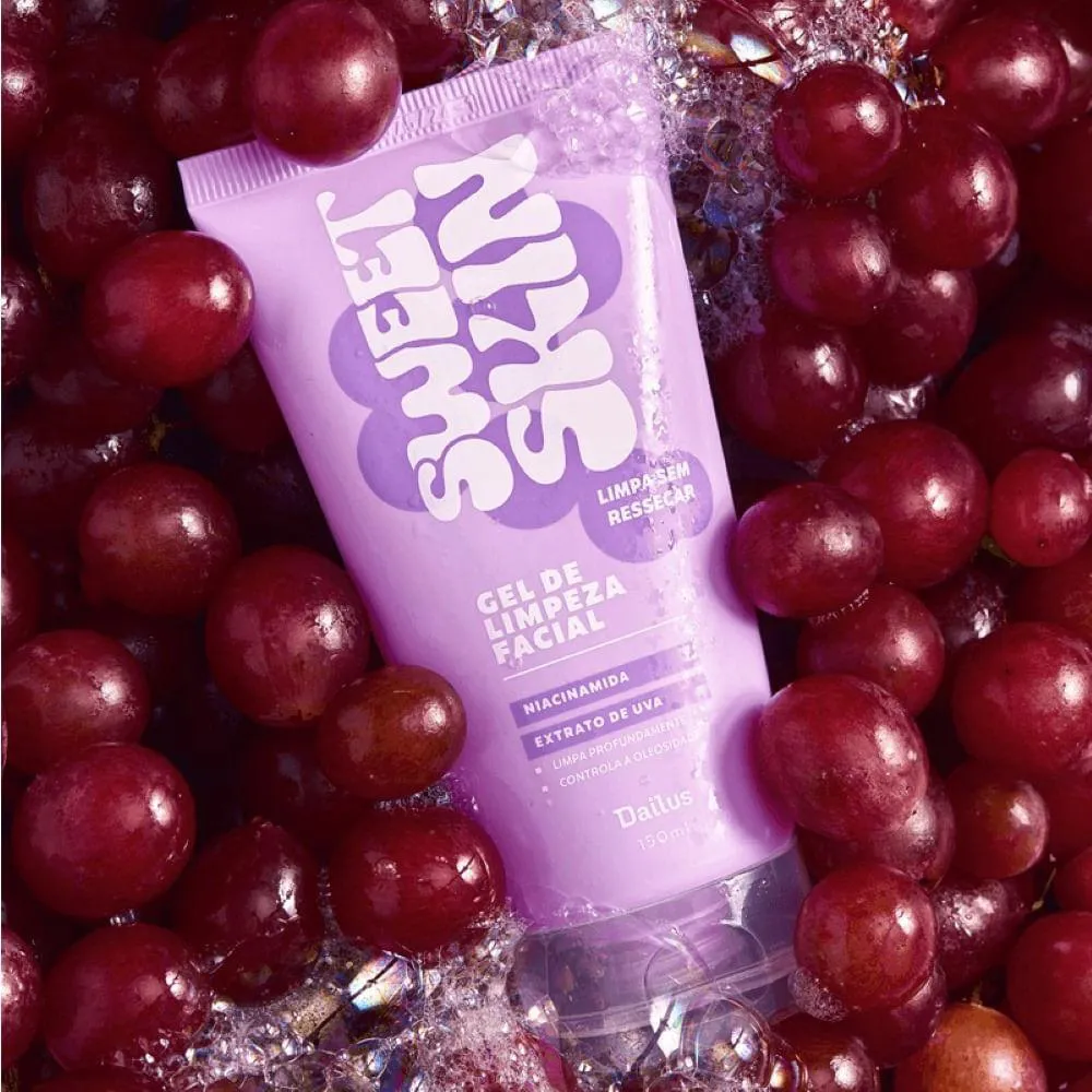 GEL LIMPEZA FACIAL SWEET SKIN 150ML - foto 2