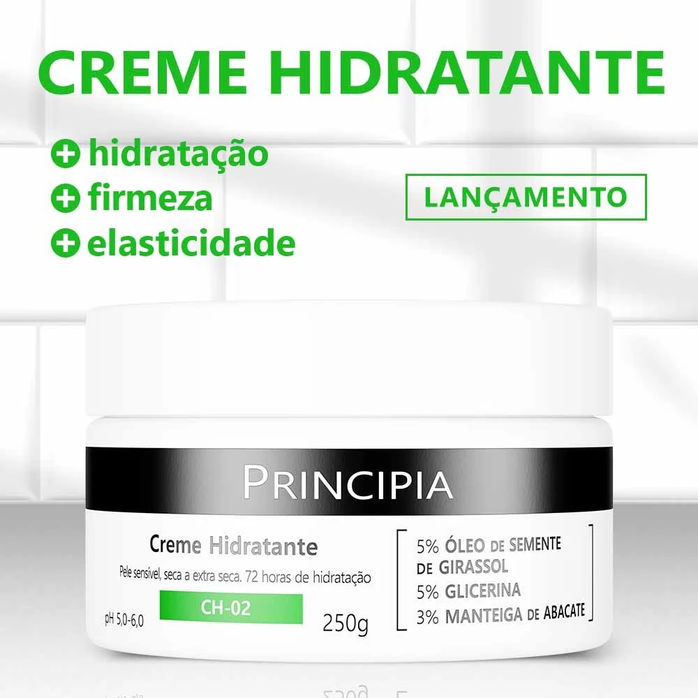 HIDRATANTE PRINCIPIA OL SEM. GIR + GLIC + MANT 250GR - foto 2