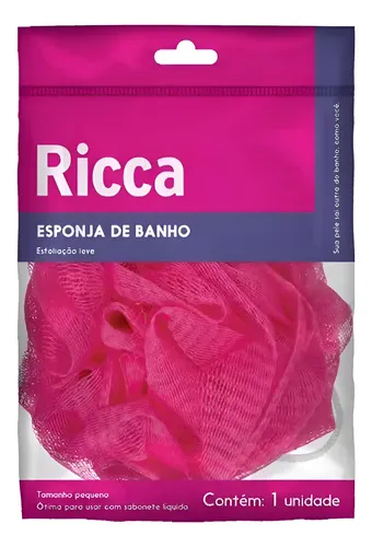 ESPONJA P/ BANHO RICCA PEQUENA R. 301