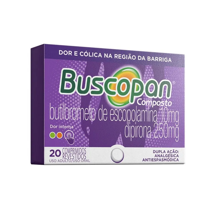 BUSCOPAN COMPOSTO C/ 20 CP REV