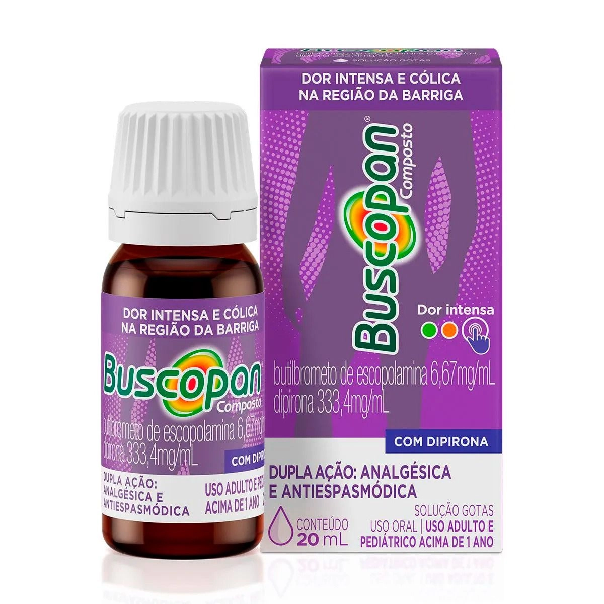 BUSCOPAN COMPOSTO GTS C/ 20 ML