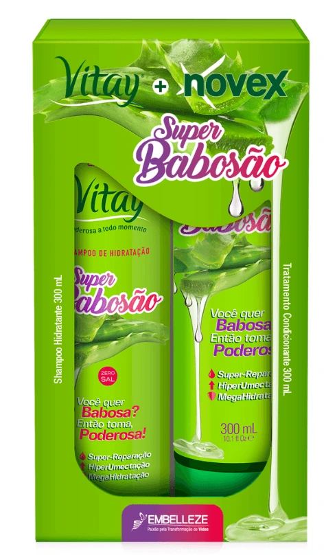 KIT NOVEX BABOSAO SH + COND 300M