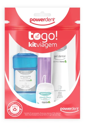 KIT VIAGEM DENTAL POWERDENT