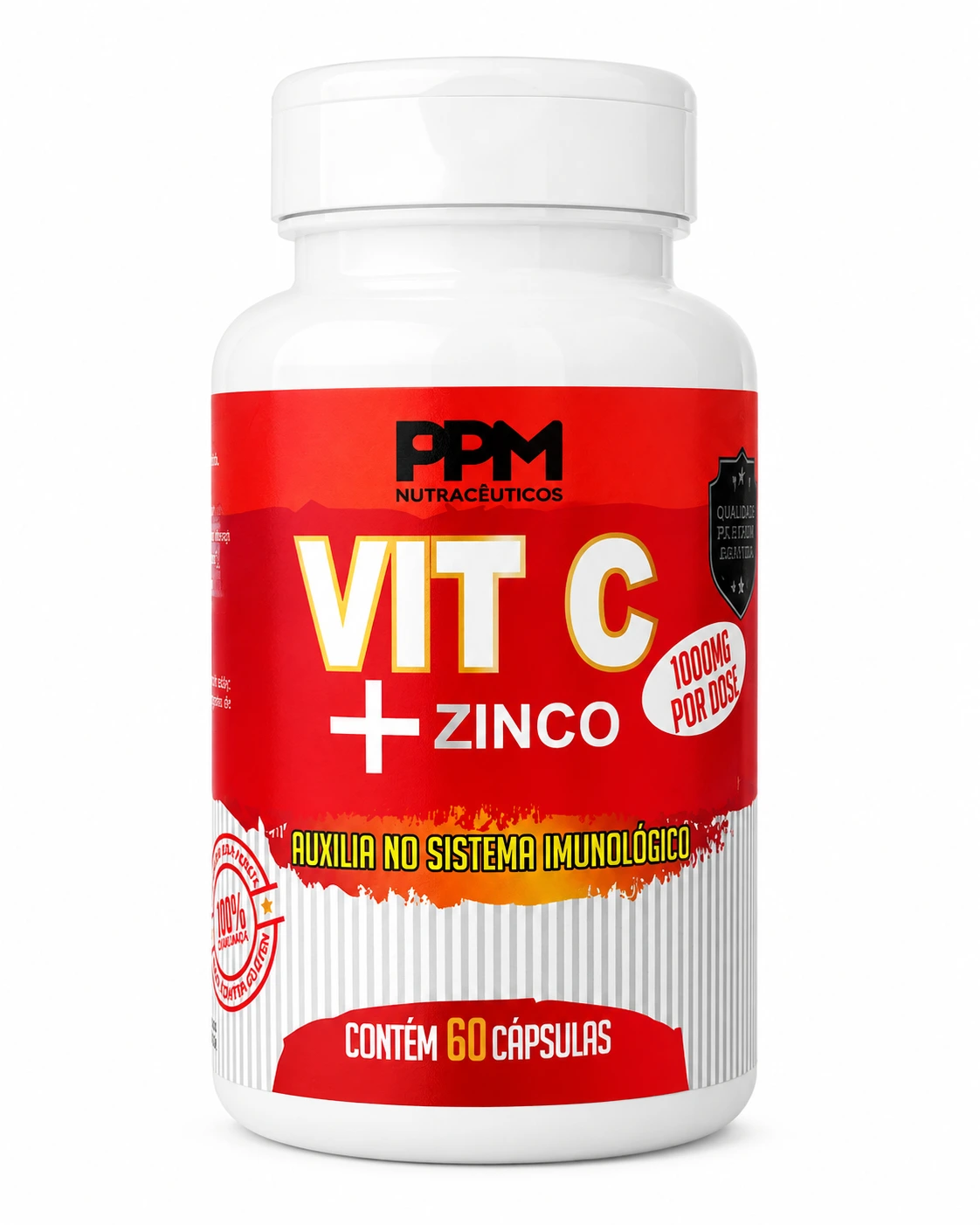 VIT C + ZINCO 1000MG 60 CAPS