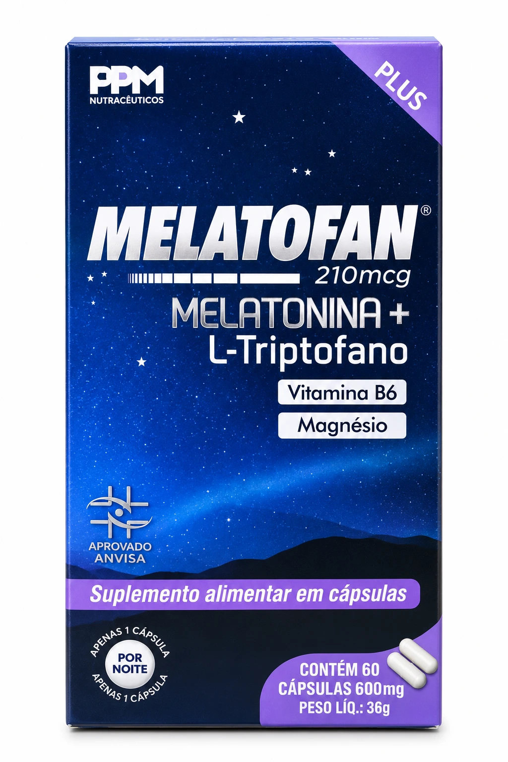 MELATOFAN PLUS + MELATONINA 210MCG
