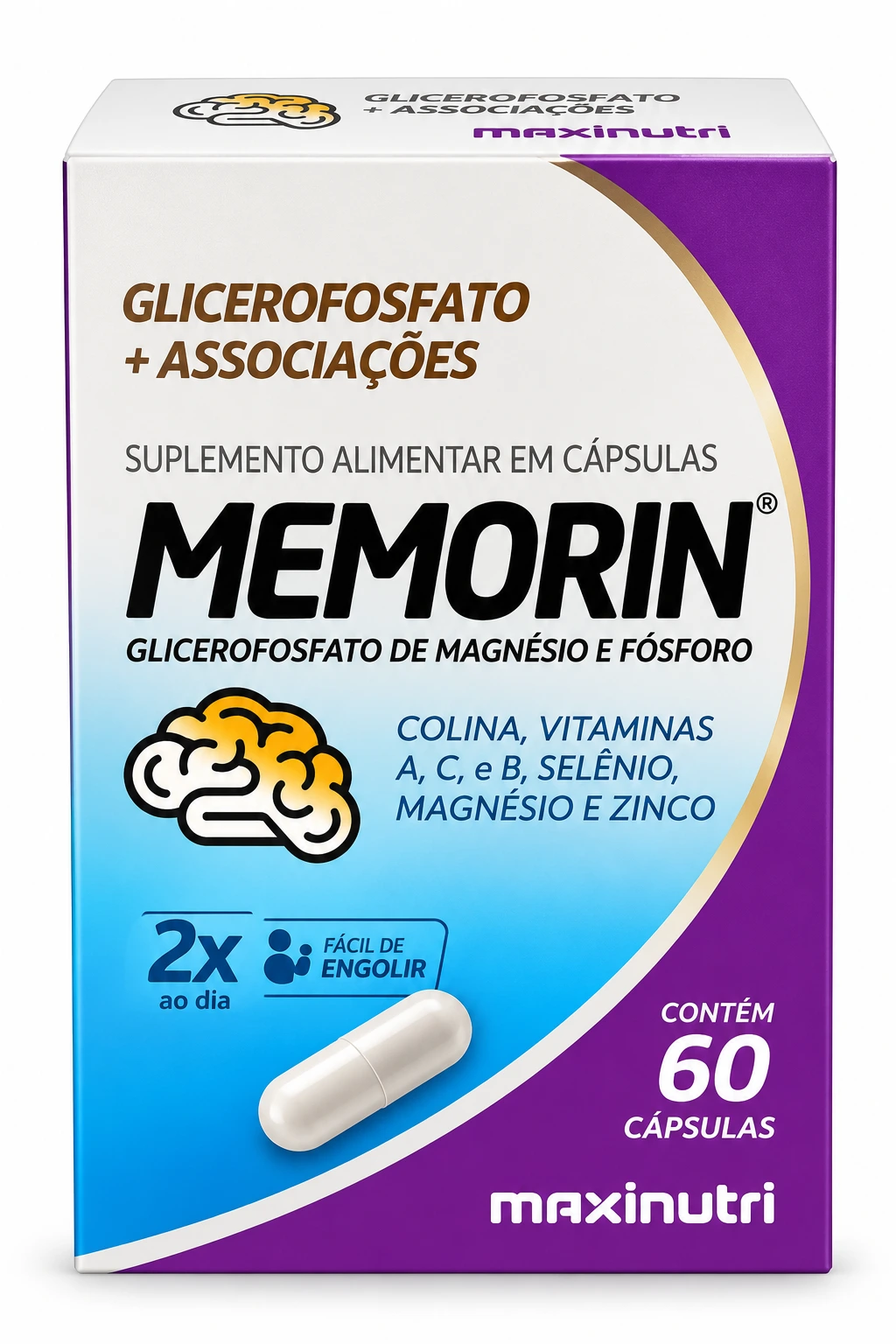 MEMORIN MAXINUTRI C/ 60 CAP