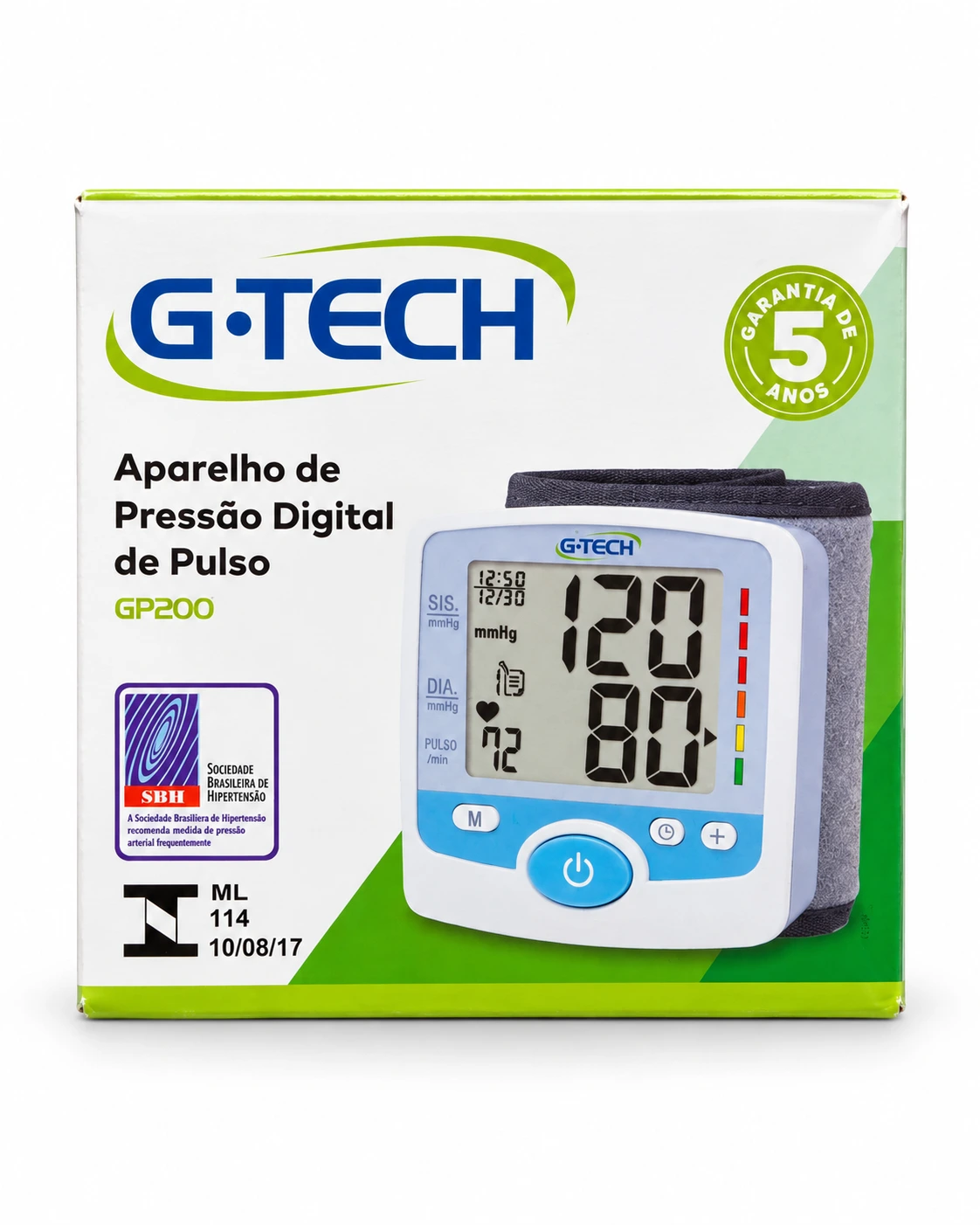 APARELHO PRESSAO GTECH PULSO GP200
