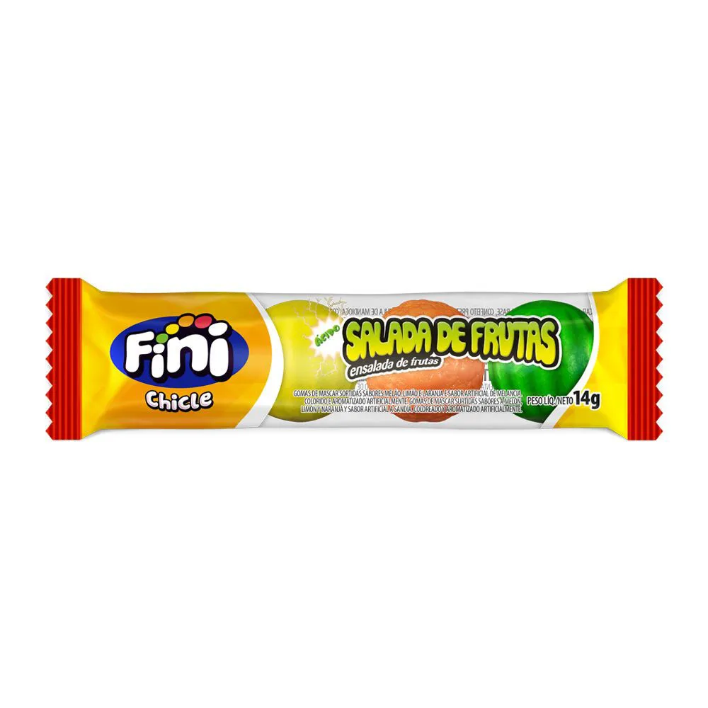FINI CHICLE SALADA FRUTAS 14G