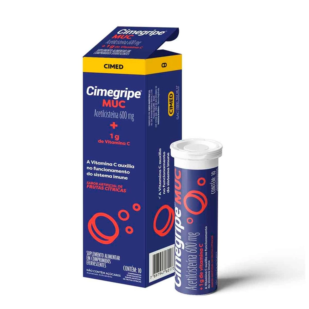 CIMEGRIPE MUC 10 COMP EFERV
