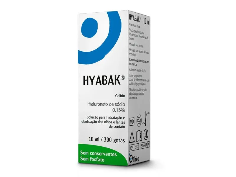 HYABAK 0,15 SOL OFT C/ 10 ML