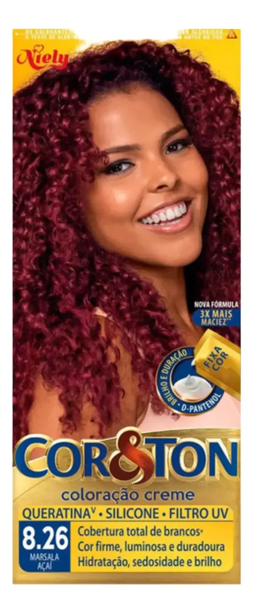 TINTA CORETON 8.26 MARSALA ACAI
