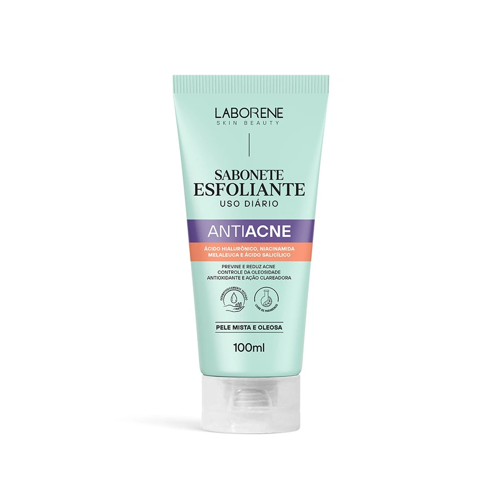 SABONETE ESFOLIANTE ANTIACNE 100ML