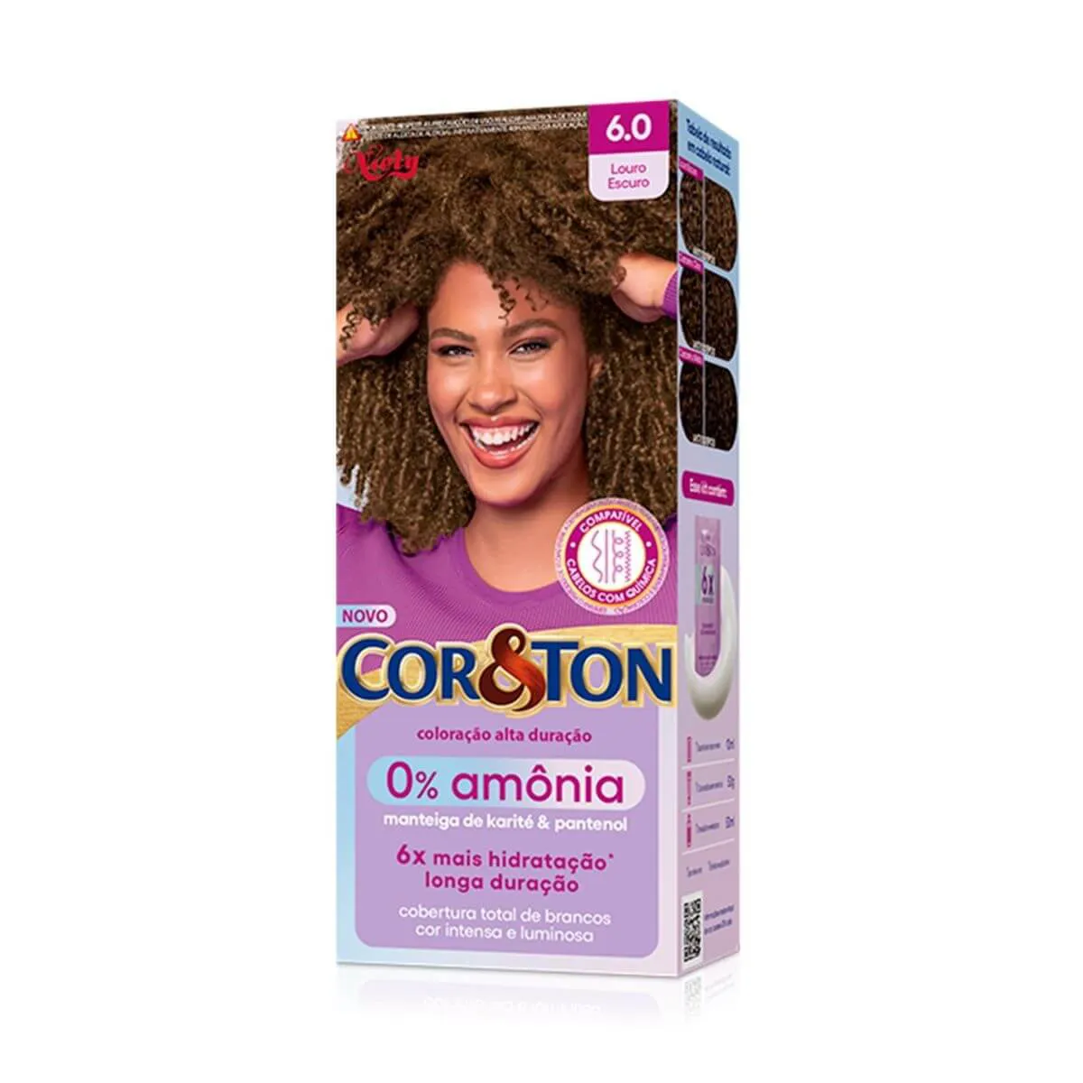 TINTA CORETON S/AMONIA 6.0 LOURO ESCURO