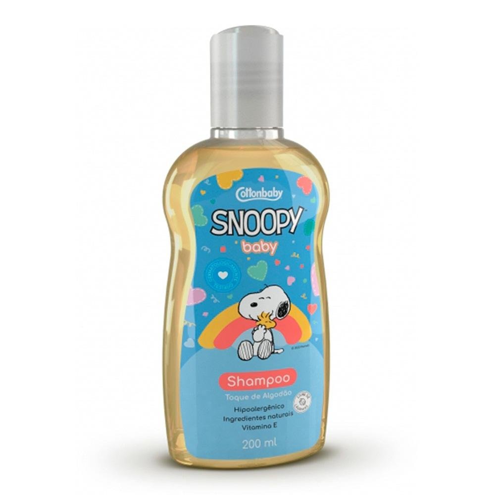 SHAMPOO SNOOPY TOQUE ALGODAO 200ML