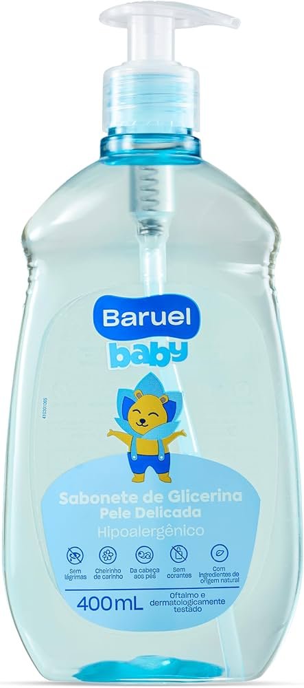 SAB LIQ BARUEL BABY PELE DELICADA 400ML
