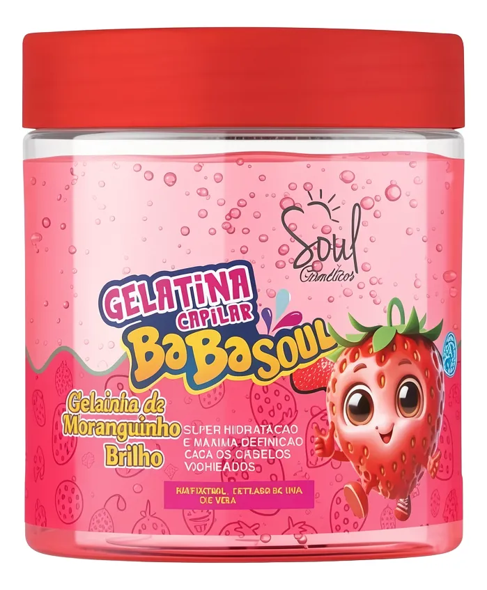 GELATINA CAPILAR KIDS BABASOUL 500G