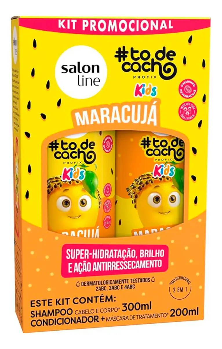 KIT SH + COND MARACUJA KIDS 300ML