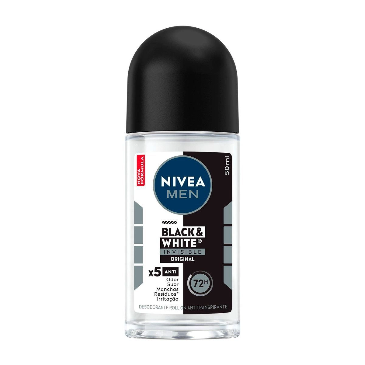 DESOD ROLL ON NIVEA BLACK WHITE 50ML