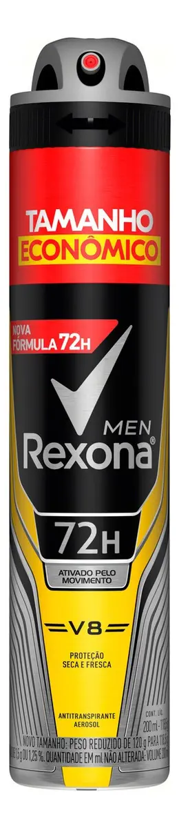 DESOD REXONA MEN AERO V8 200ML