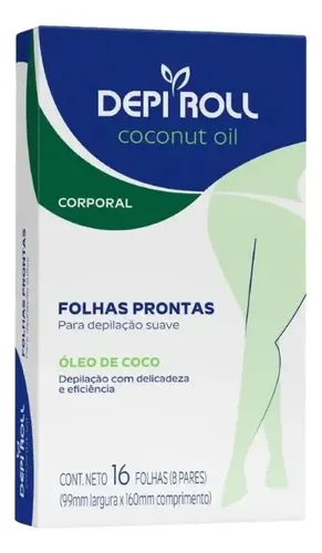 FOLHAS PRONTAS DEPI ROLL COCONUT 16UN
