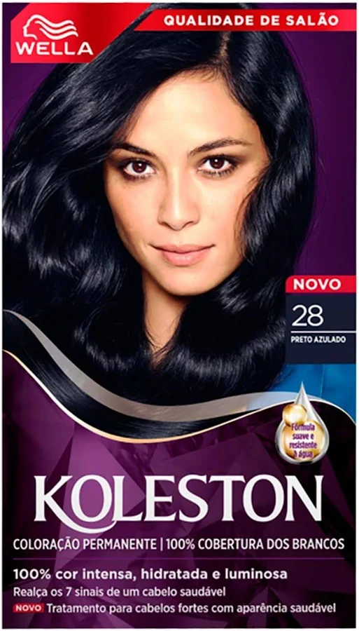 TINTA KOLESTON 28 PRETO AZUL