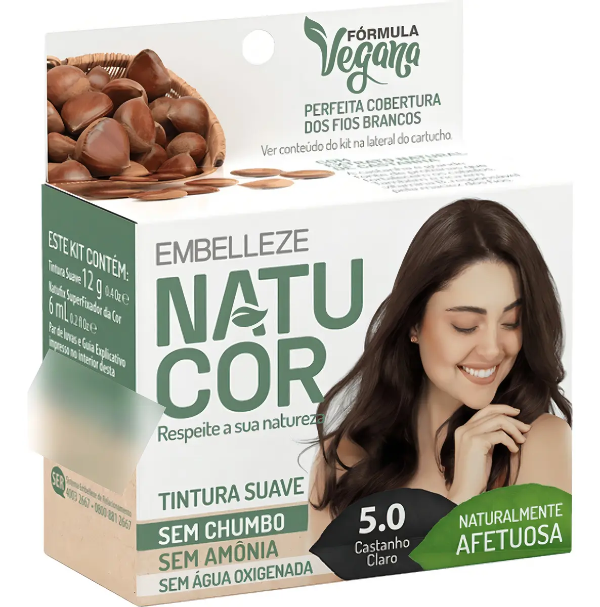 TINTA NATUCOR 5.0 CAST CLARO