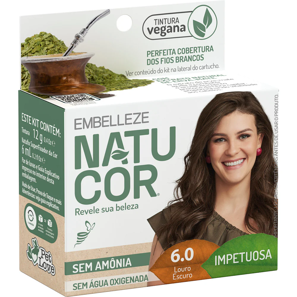 TINTA NATUCOR 6.0 LOURO ESCURO