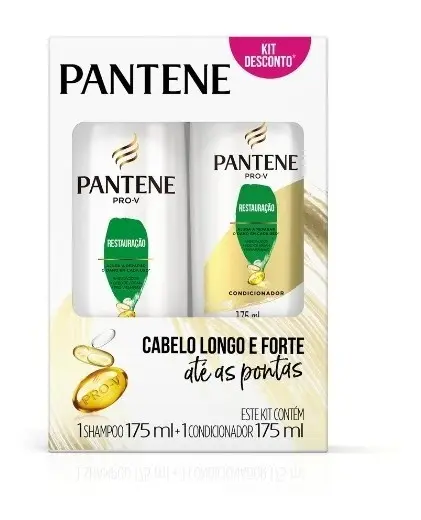 SH PANTENE 175ML + CO RESTAURACAO 175ML