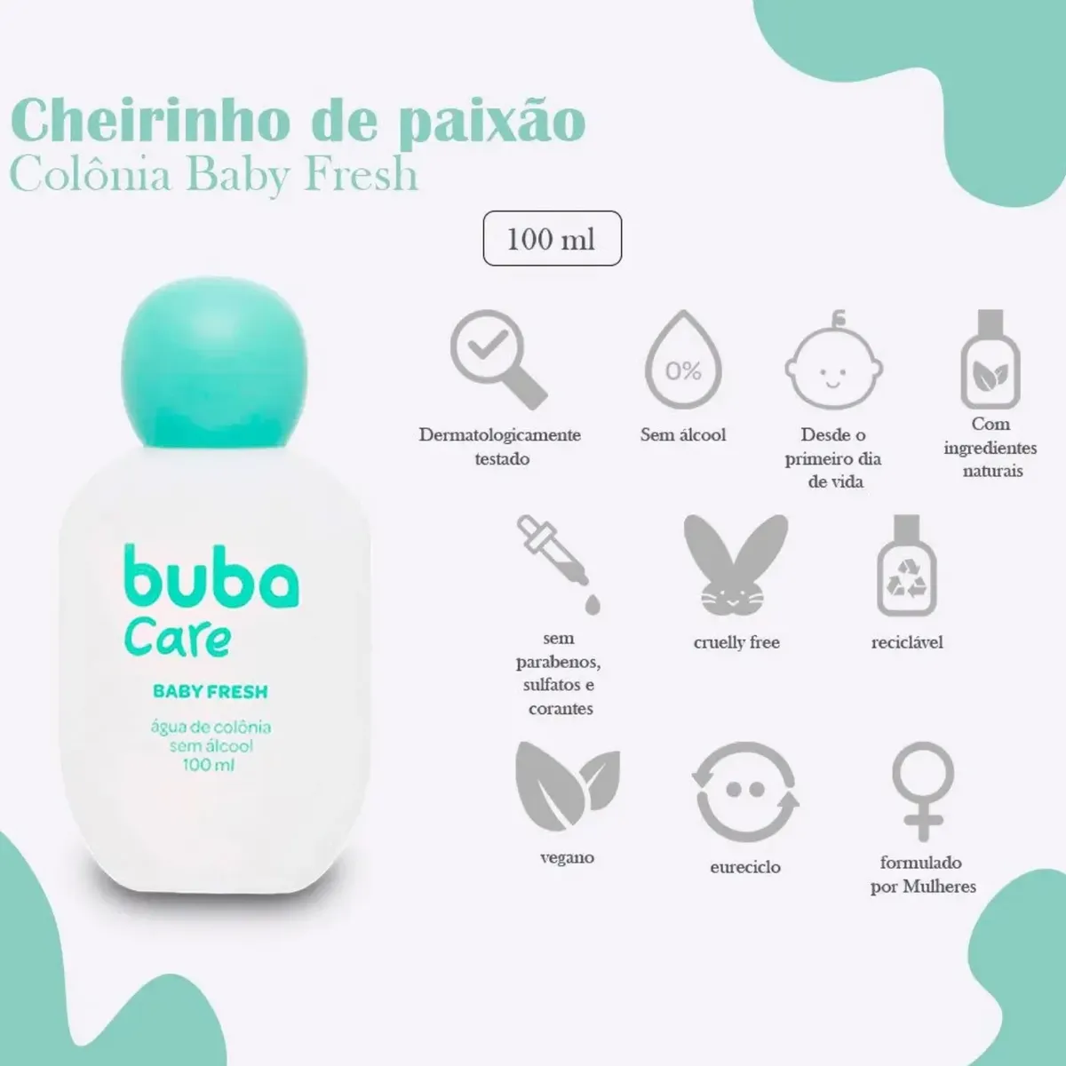 COLONIA BUBA FRESH 100ML - foto 2