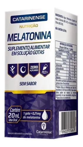 MELATONINA S/SABOR 0,21MG 30ML