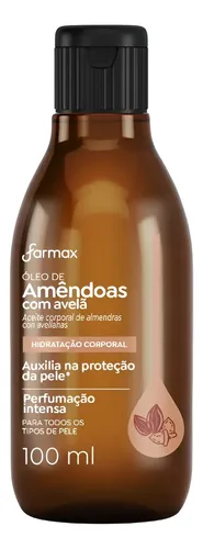 OLEO CORPORAL FARMAX AMENDOAS C/ AVELA 100ML