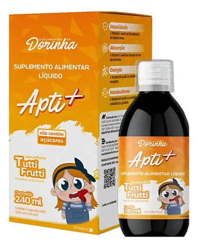 DORINHA APTI + TUTTI FRUTTI C/ 240ML