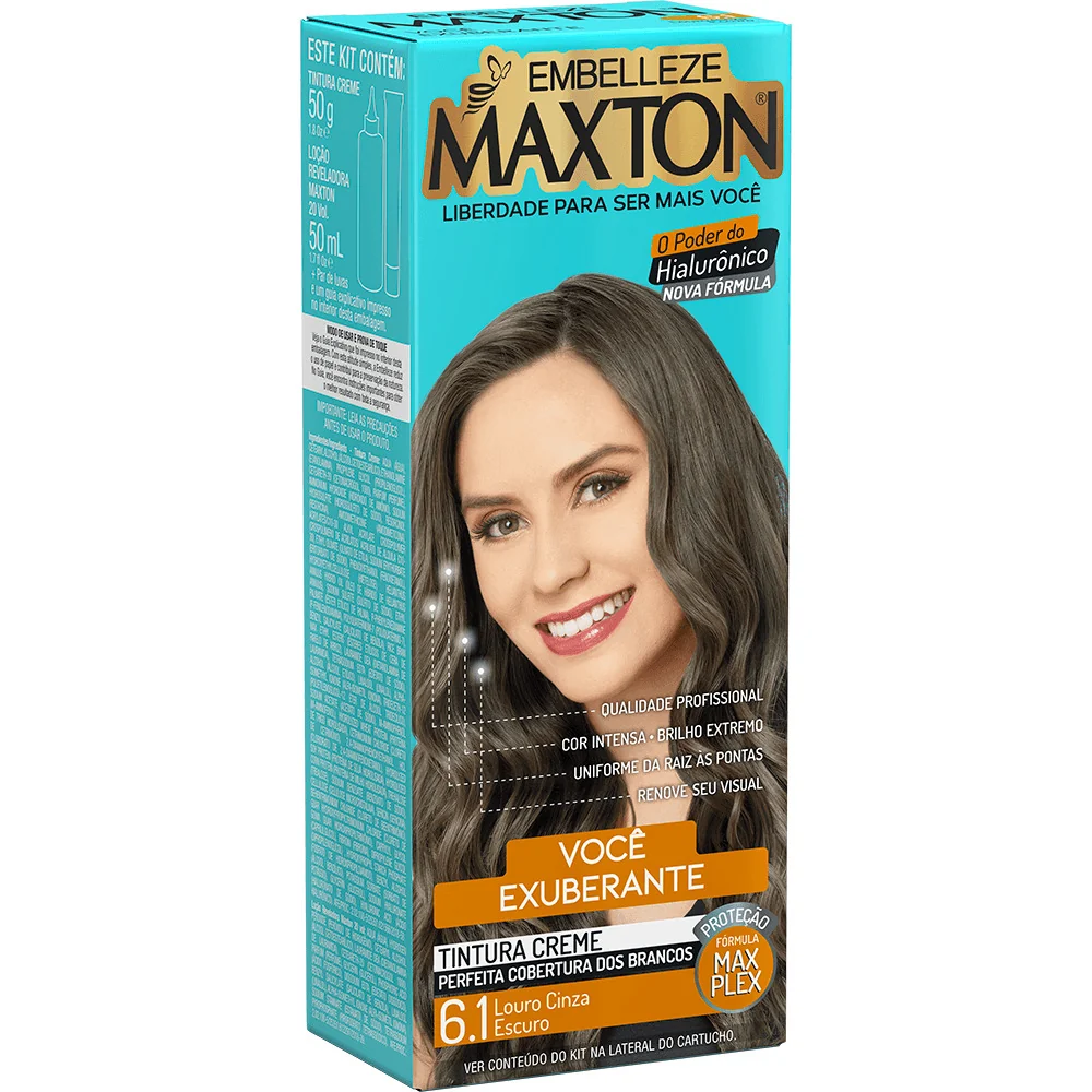 TINTA MAXTON 6.1 LOURO CINZA ESC